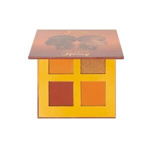 Juvia's Place Rebel Quad Honey Eyeshadow Palette - Professional Eye Makeup,